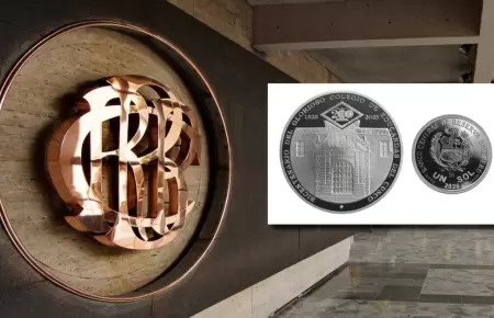BCRP lanza nueva moneda de plata por bicentenario de colegio cusque�o
