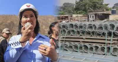 Mandataria anunci� que implementar�n las geomallas en las medidas de prevenci�n.