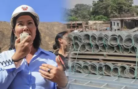 Mandataria anunci� que implementar�n las geomallas en las medidas de prevenci�n.