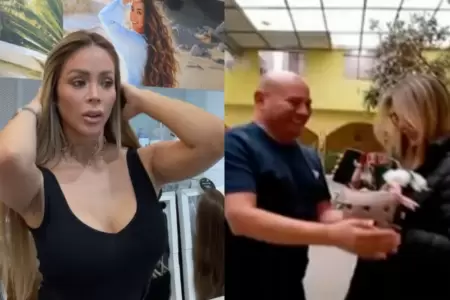 Sheyla Rojas volvi� a Cajamarca para verse con Joaqu�n Ram�rez