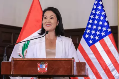 Keiko Fujimori viajar� a Estados Unidos