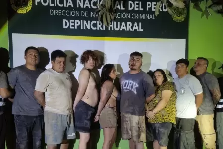 Huaral: capturan a ocho presuntos integrantes de "Los Lobos" tras intensa balace