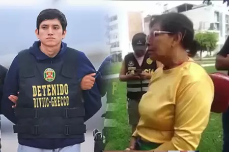Bertha Vigo fue detenida en Trujillo.