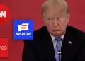 Trump veta a CNN, MS Now y Politico de la Casa Blanca y amenaza con incluir a otros medios