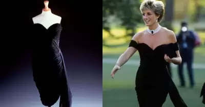 Subastar�n vestido de la venganza de Lady Diana