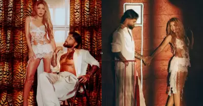 Shakira y Maluma lanzan su nuevo tema "Agua"