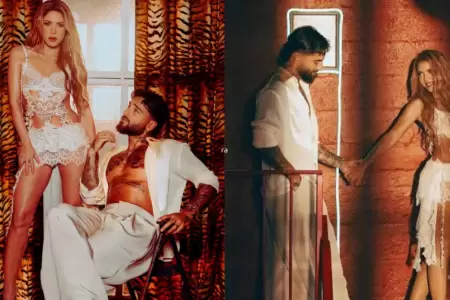 Shakira y Maluma lanzan su nuevo tema "Agua"