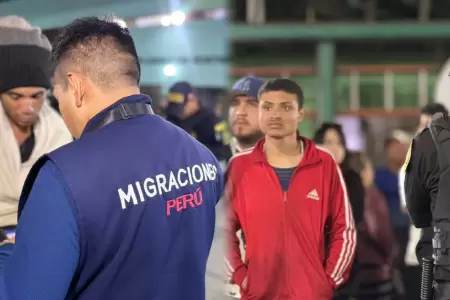 Megaoperativo fue realizado por la PNP y la Superintendencia Nacional de Migraci