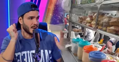 Mario Irivarren nunca desayunar�a en una carretilla