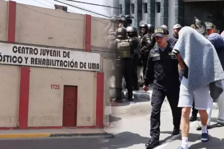 Los menores fueron internados en el centro juvenil.