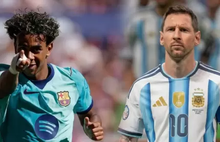 Lamine Yamal elogia a Lionel Messi