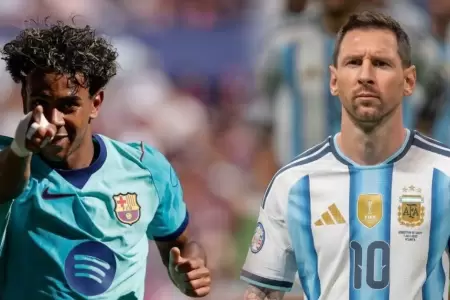 Lamine Yamal elogia a Lionel Messi