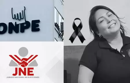 JNE y ONPE condenan asesinato de Susy Aponte