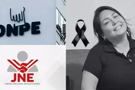 JNE y ONPE condenan asesinato de Susy Aponte