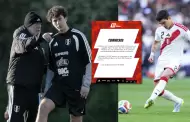 Selección Peruana: Fabio Gruber es desconvocado por lesión y Alfonso Barco toma su lugar en la fecha FIFA