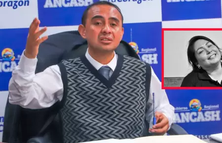 Gobernador regional de �ncash lamenta asesinato de la "China Polo".