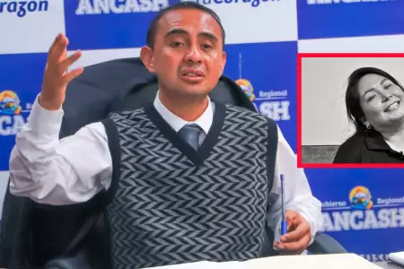 Gobernador regional de �ncash lamenta asesinato de la "China Polo".