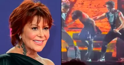 Alejandra Guzm�n cancela concierto por problemas f�sicos.