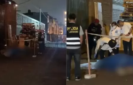 Joven venezolano fue asesinado a balazos en El Agustino