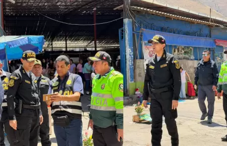 Comandante general de la PNP encabeza investigaciones en Caraz