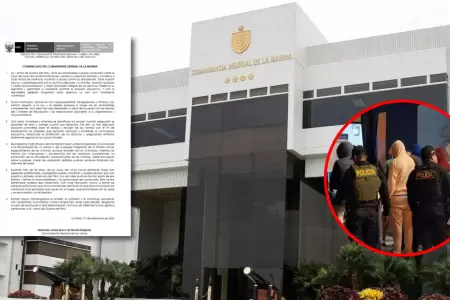 Marina de Guerra condena violencia y acoso tras denuncia de abuso en colegio Lic