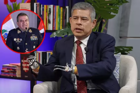Premier Luis Galarreta se refiri� a la salida de �scar Arriola como jefe de la P