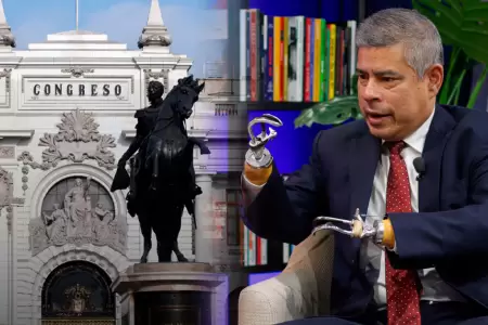 Premier Luis Galarreta sobre pedido de facultades.