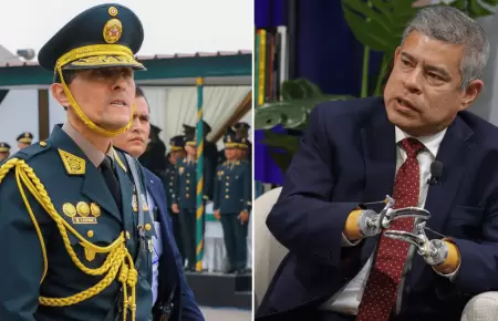 Premier Luis Galarret se pronucia sobre Fredy L�pez, nuevo jefe de la PNP