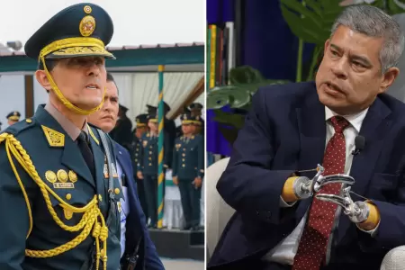 Premier Luis Galarret se pronucia sobre Fredy L�pez, nuevo jefe de la PNP
