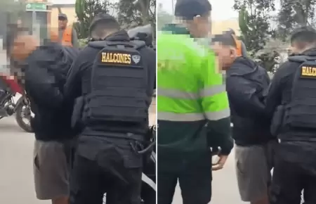 Menor de 14 a�os dispar� contra mototaxista y polic�as durante intervenci�n en S