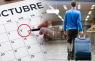 El 8 de octubre será FERIADO en Perú: ¿cuál es el motivo y quiénes serán beneficiados?