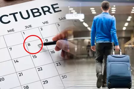 Feriado el 8 de octubre.