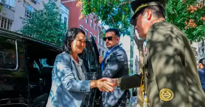 Keiko Fujimori lleg� a EE. UU.: participar� en Asamblea de la ONU.