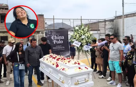 Vecinos y familiares de Susy Aponte, la 'China Polo', le dan el �ltimo adi�s
