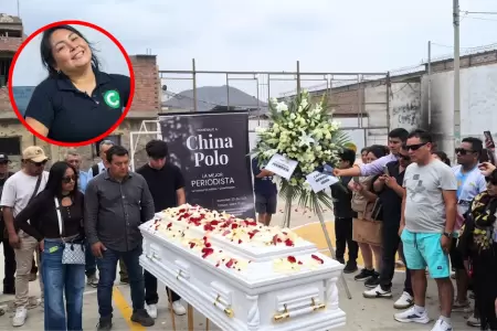 Vecinos y familiares de Susy Aponte, la 'China Polo', le dan el �ltimo adi�s