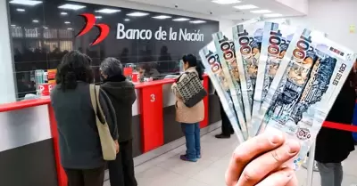 Pagos de sueldos y pensiones del sector p�blico.