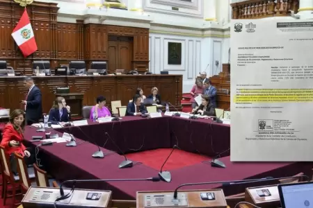 Comisi�n de Constituci�n realizar� audiencia para tratar pedido de facultades le