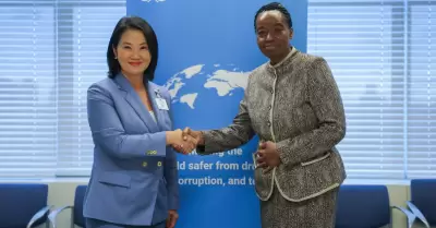Keiko Fujimori inici� su agenda bilateral.