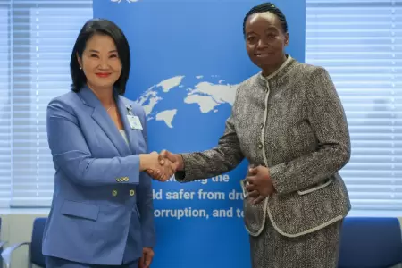 Keiko Fujimori inici� su agenda bilateral.