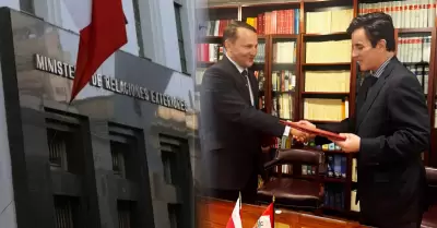 Firman acuerdo contra la delincuencia transnacional.