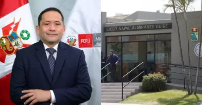 Minedu encarga a Luis Alem�n Nakamine la direcci�n del Liceo Naval Almirante Gui