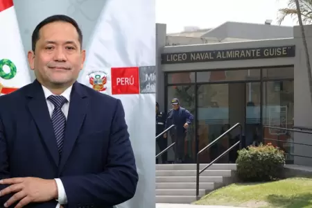 Minedu encarga a Luis Alem�n Nakamine la direcci�n del Liceo Naval Almirante Gui