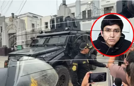 Trasladan a "Jhonsson Pulpo" a un penal donde cumplir� 36 meses de prisi�n preve