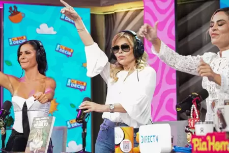 Gisela Valc�rcel rega�� a Ethel Pozo y P�a Copello
