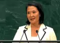 Keiko Fujimori se pronuncia sobre las organizaciones criminales ante la Asamblea General de la ONU: "Son grupos terroristas"