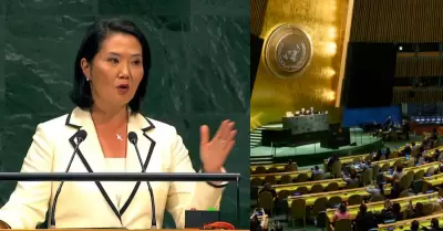 Keiko Fujimori exhorta a la ONU a tener una respuesta imparcial