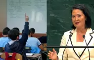Keiko Fujimori ante la ONU: Perú tendrá una profunda reforma educativa con escuela de formación de directores