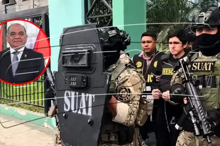 'Jhonsson Pulpo' pasar� la noche en la Base Naval del Callao, confirma ministro