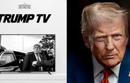 La Casa Blanca anuncia el lanzamiento de 'TRUMP TV