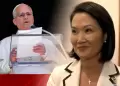 Keiko Fujimori confirma su asistencia a la misa del Papa Le�n XIV en Las Palmas durante su visita al Per�
